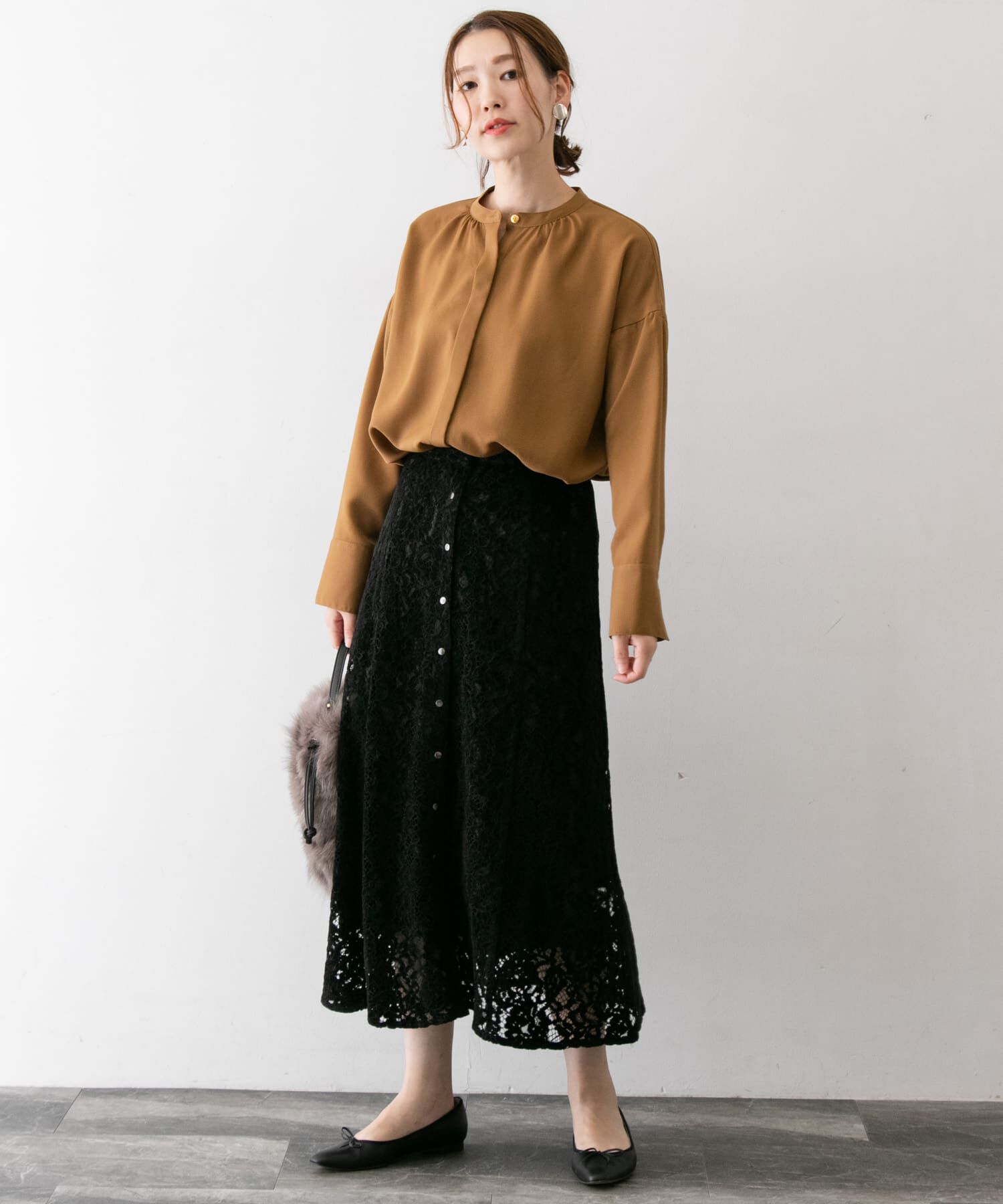 URBAN RESEARCH ROSSO「フラワーレースモールスカート&there4;」|スカート|