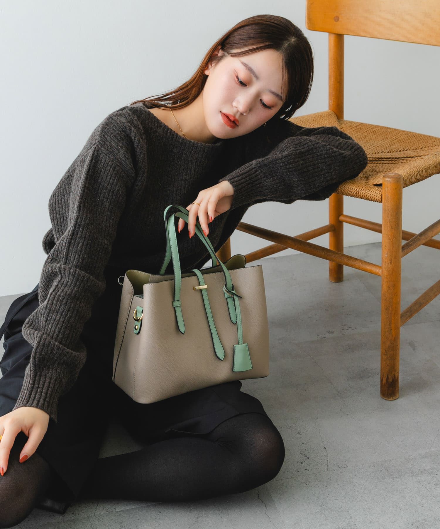 RODE SKO「チャーム付ミドルバッグ『Msize』」|トートバッグ|