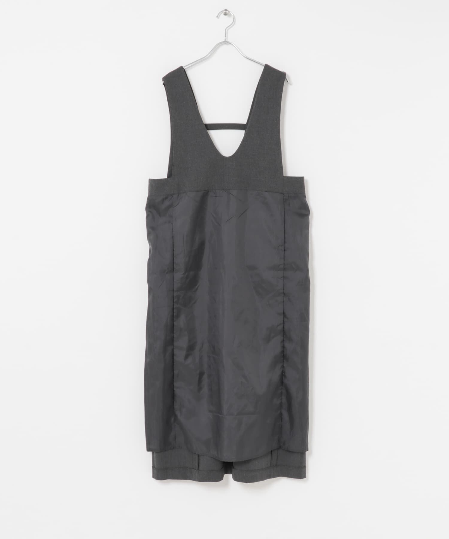 URBAN RESEARCH DOORS「FORK&SPOON　ウールライクジャンパースカート」|ワンピース|