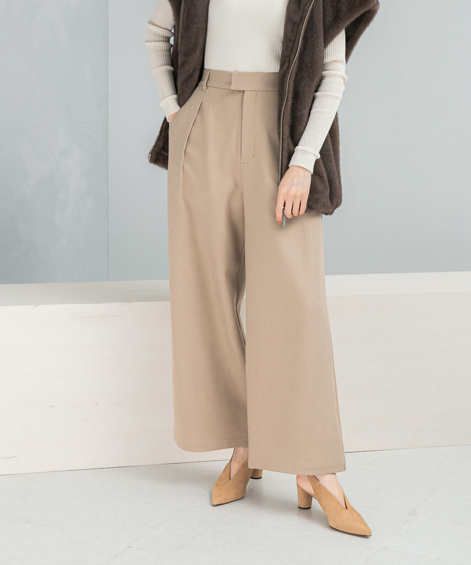 URBAN RESEARCH ROSSO「『UR TECH』ストレートスラックス」|その他|