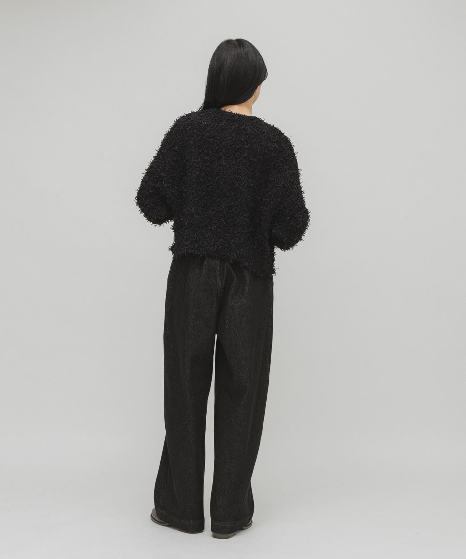  「チュールフリンジカーディガン」|ニット・セーター|