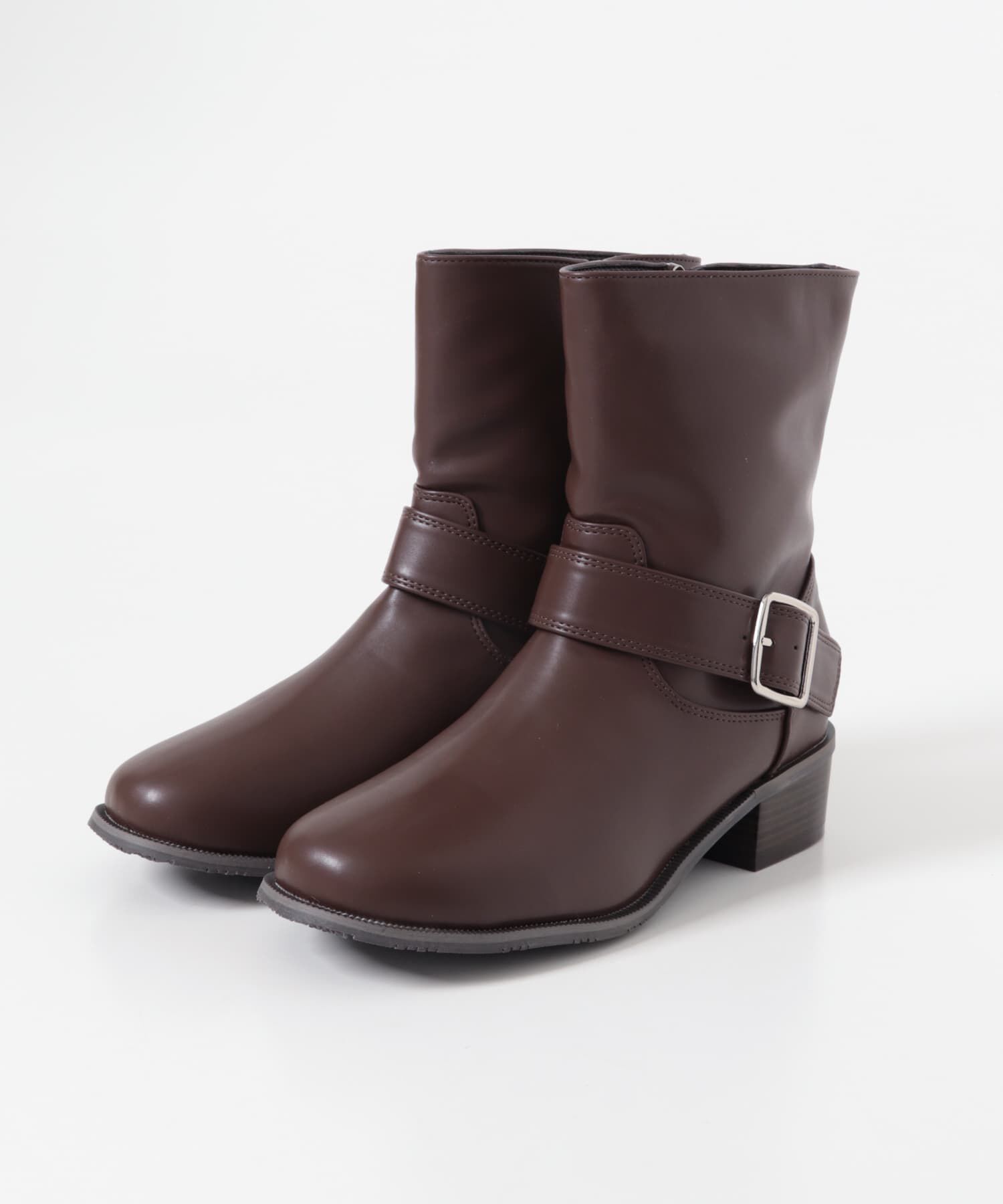  「エンジニアショートブーツ」|ショートブーツ|