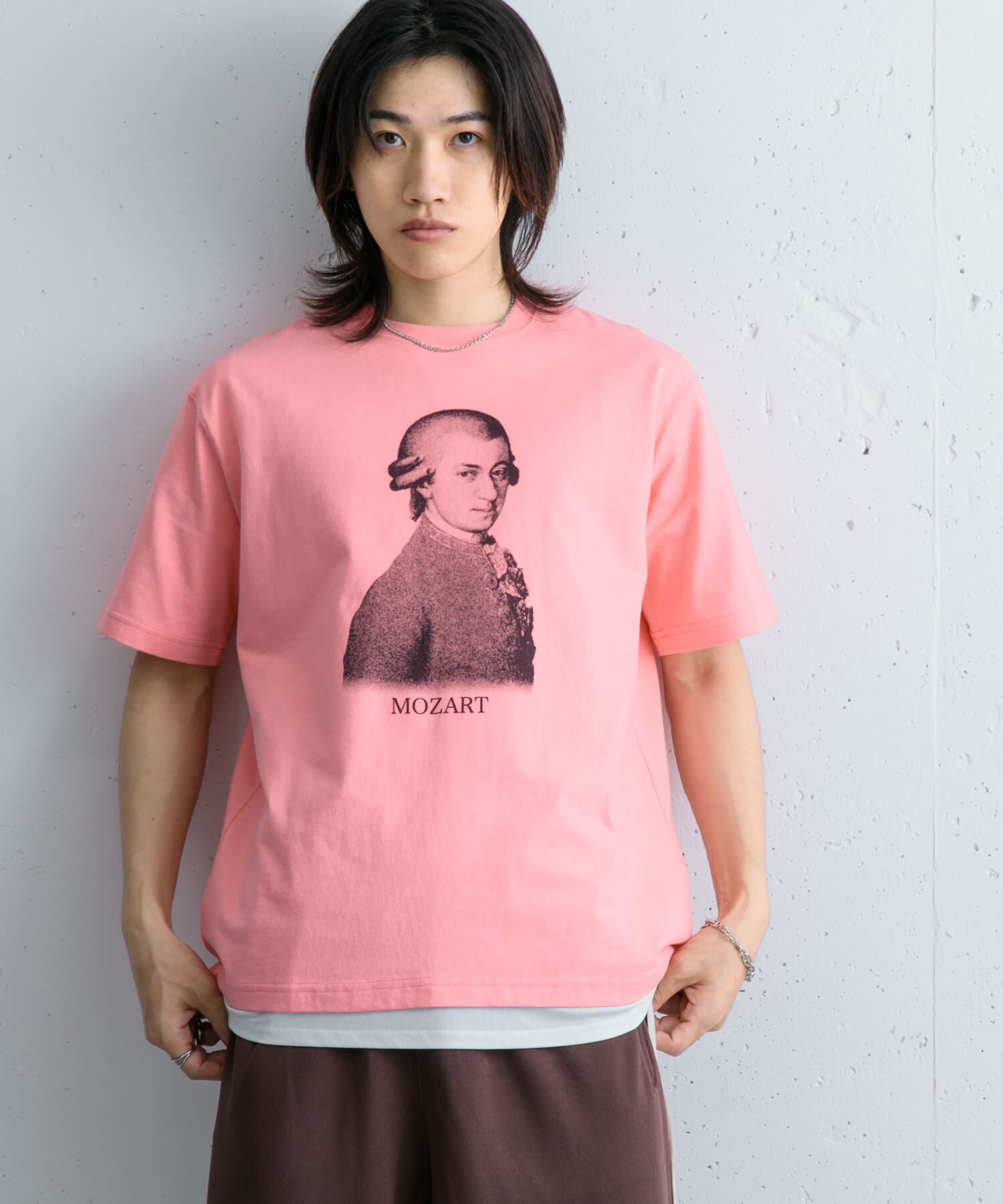 SENSE OF PLACE by URBAN RESEARCH「ヴィンテージライクTシャツ(モーツァルト)」|Tシャツ・カットソー|