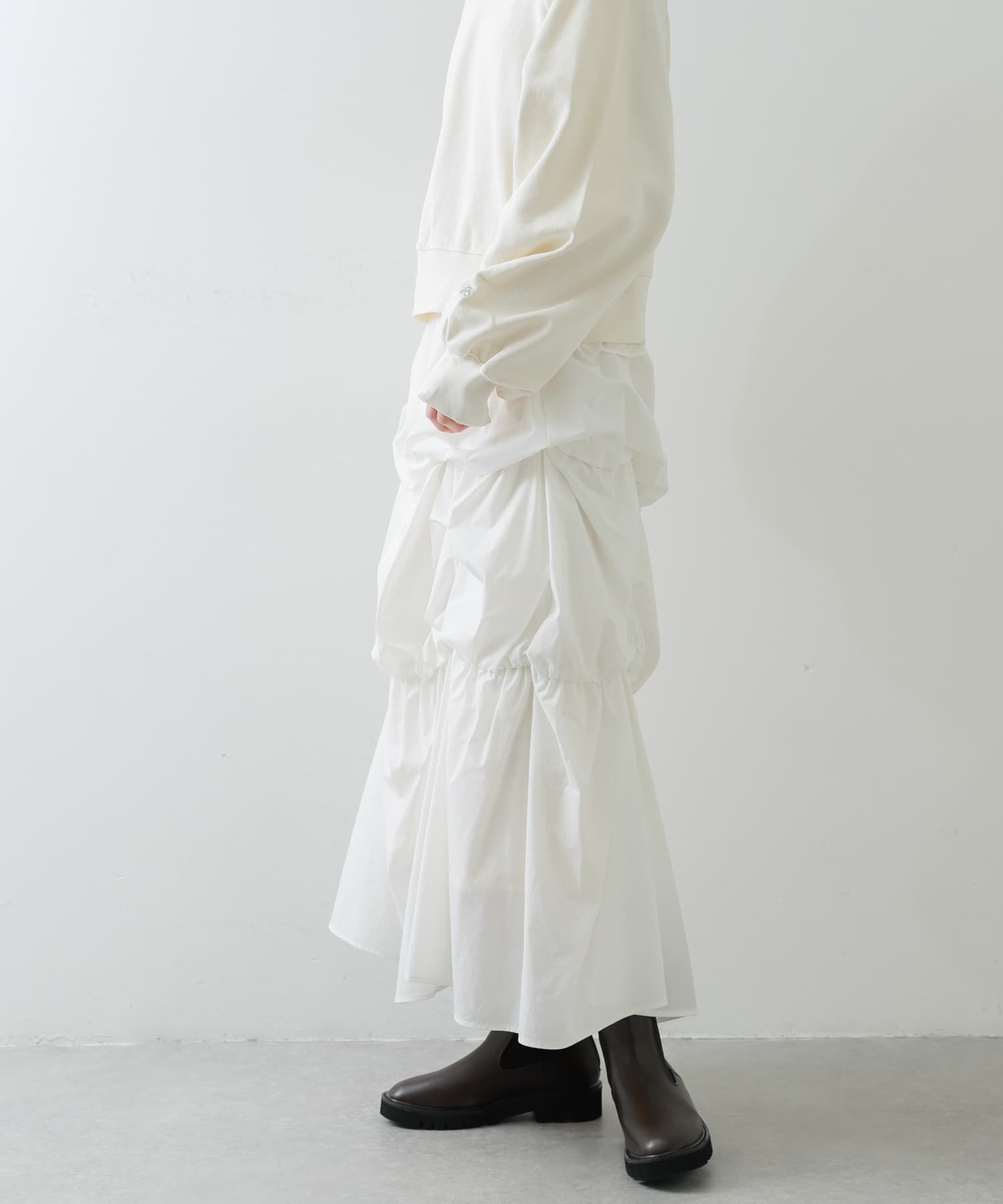 SENSE OF PLACE by URBAN RESEARCH「バルーンタックティアードスカート」|スカート|