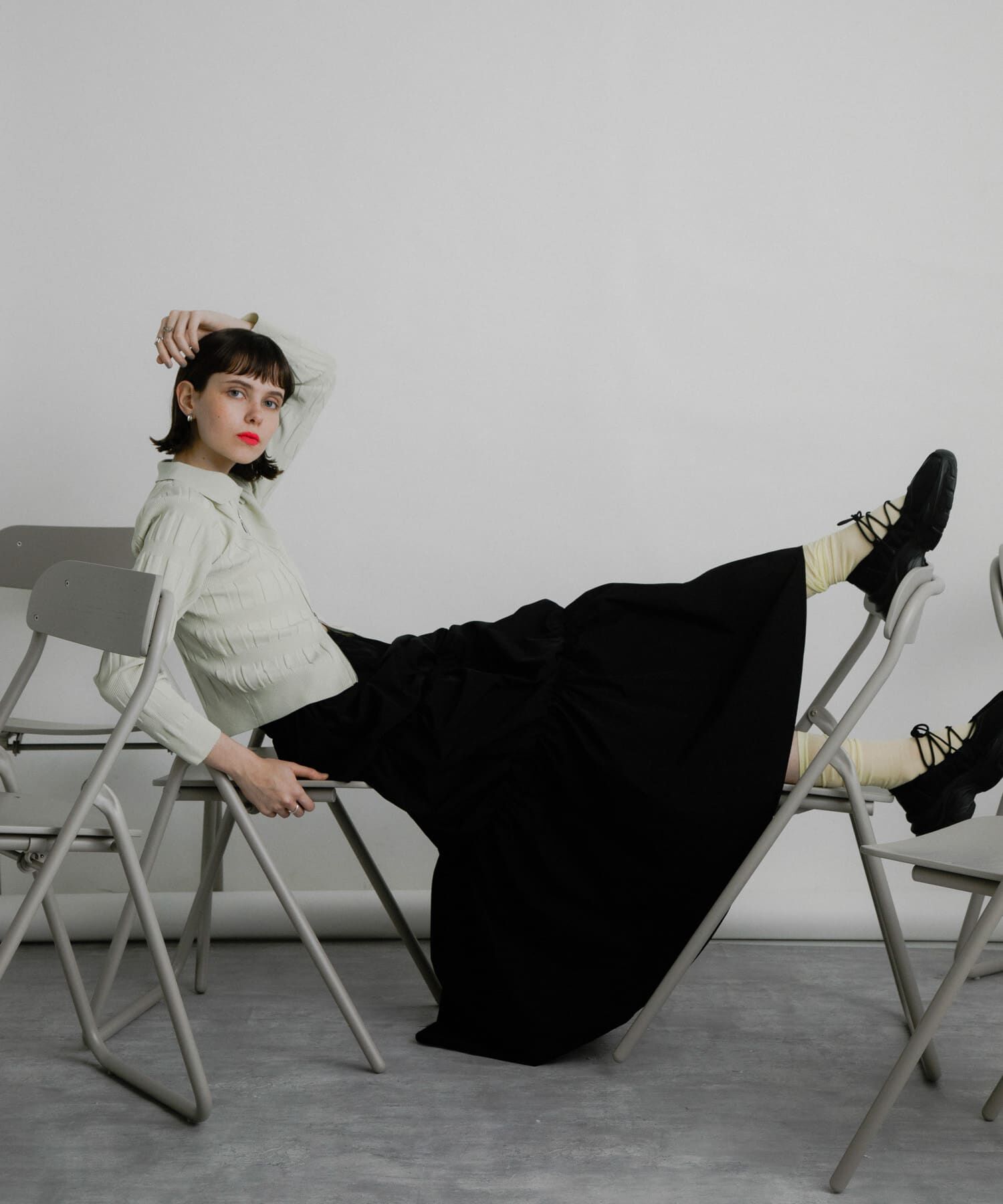 SENSE OF PLACE by URBAN RESEARCH「バルーンタックティアードスカート」|スカート|