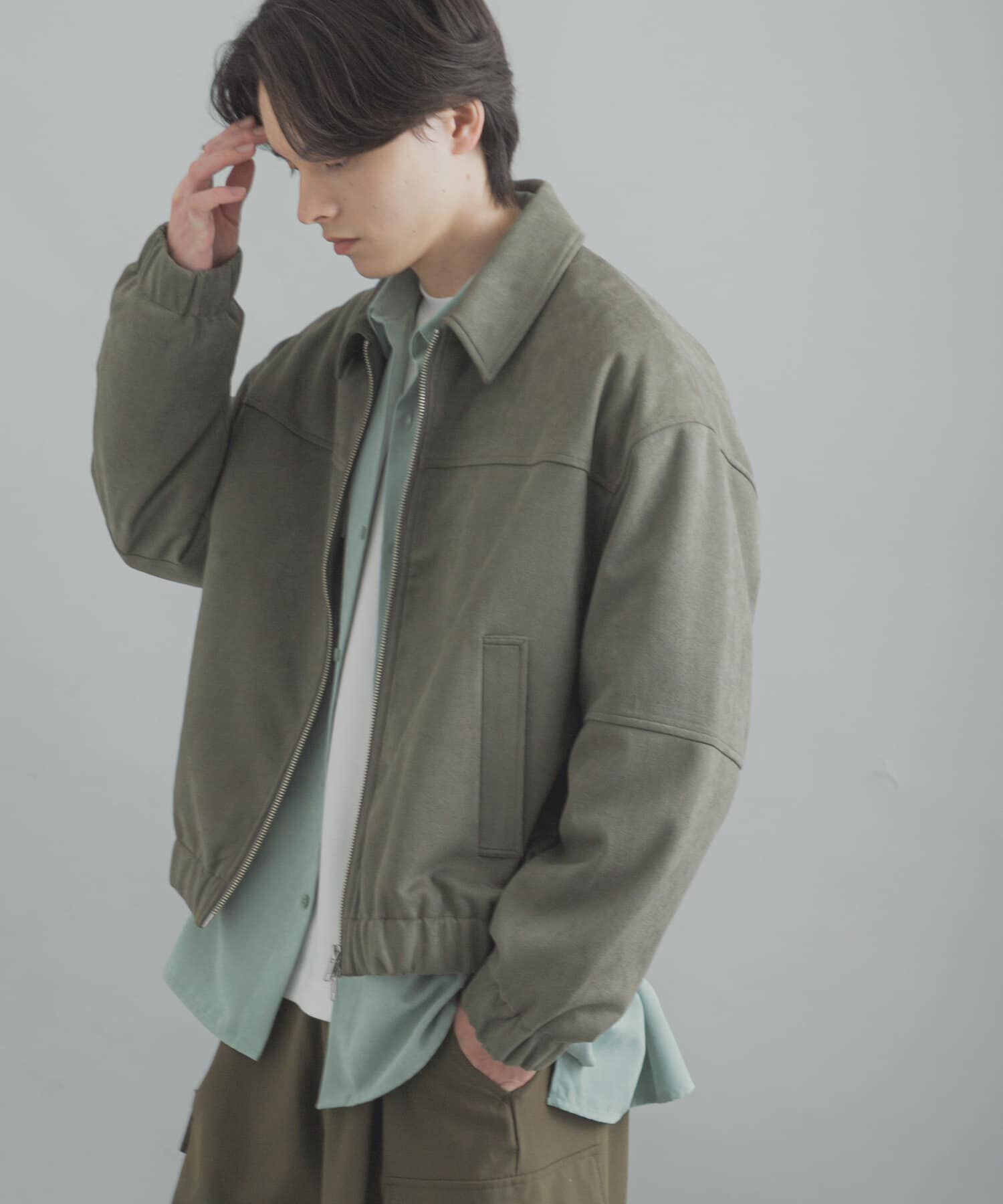 SENSE OF PLACE by URBAN RESEARCH「F/S ZIPブルゾン」|ブルゾン・スタジャン|