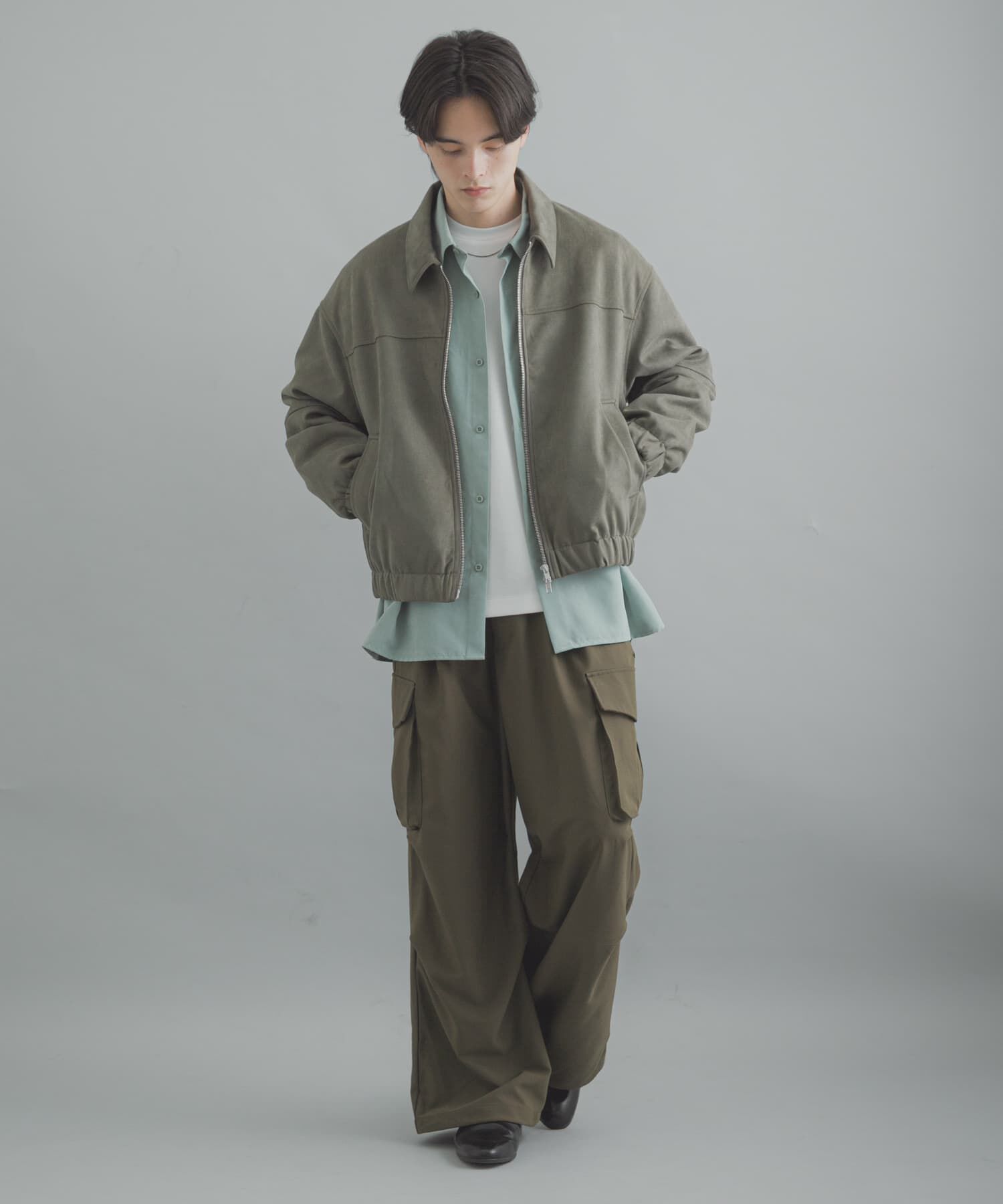 SENSE OF PLACE by URBAN RESEARCH「F/S ZIPブルゾン」|ブルゾン・スタジャン|