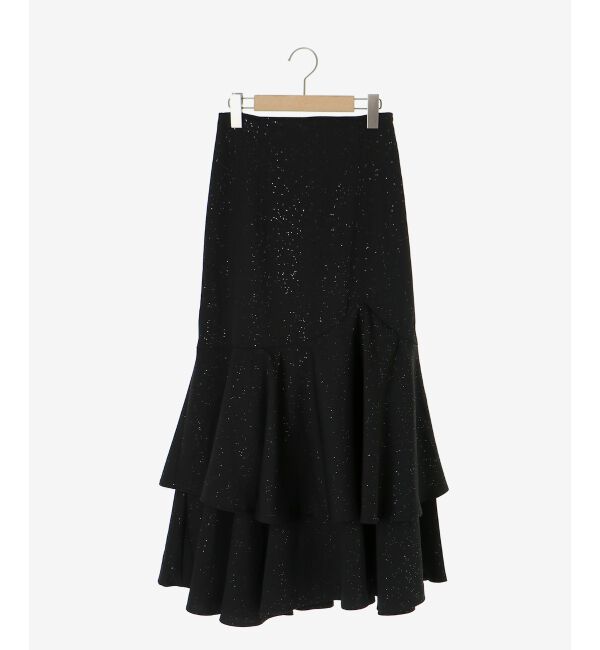 「キラキラレースアップマーメイドスカート」|スカート|
