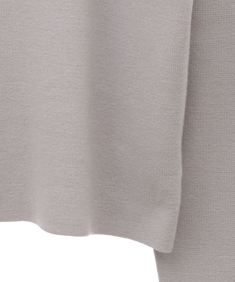 earth music&ecology「襟ビジュー付きニットプルオーバー」|ニット・セーター|