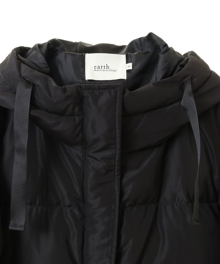 earth music&ecology「フーディーパファーブルゾン」|ブルゾン・スタジャン|