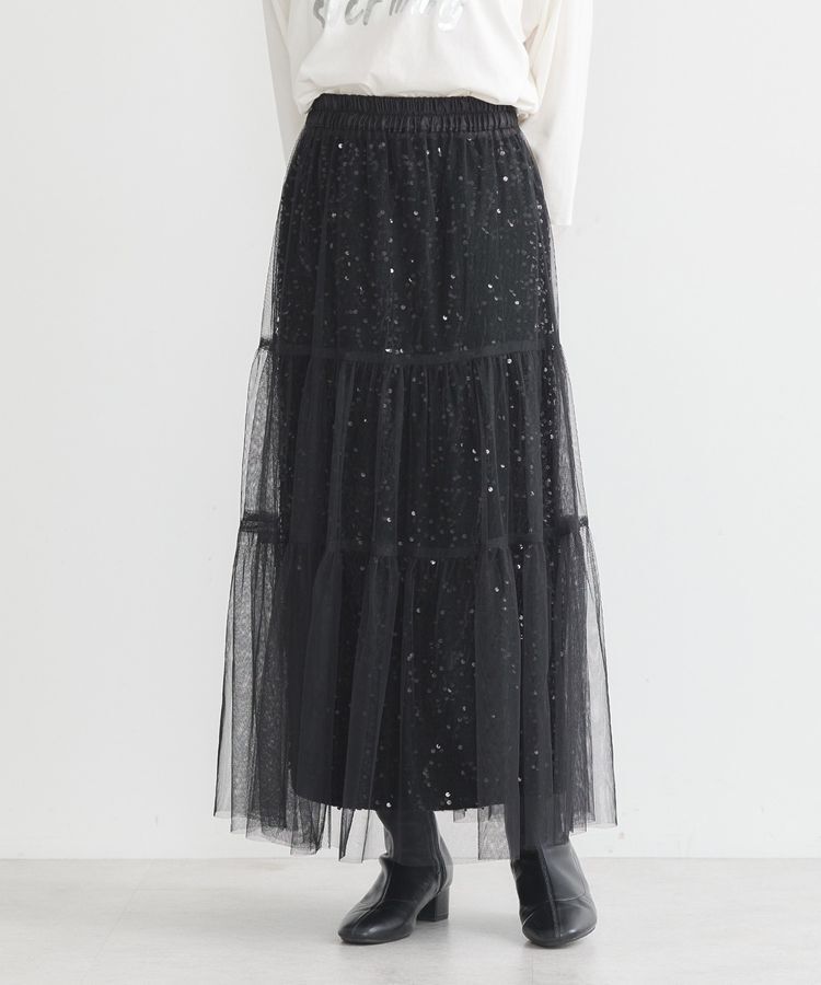 earth music&ecology「マルチウェイスパンコールスカート」|スカート|