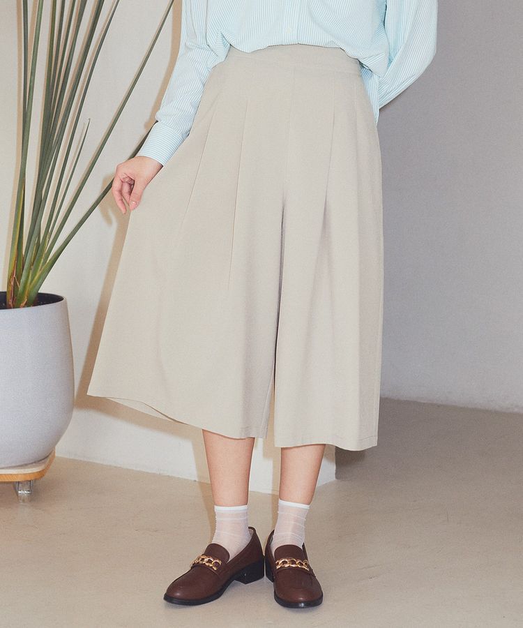 earth music&ecology「選べる丈タックスカーチョ」|その他|Beige