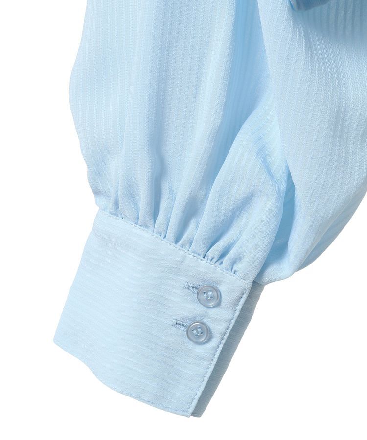 earth music&ecology「フロントチュールフリルクロップドシャツ」|シャツ・ブラウス|