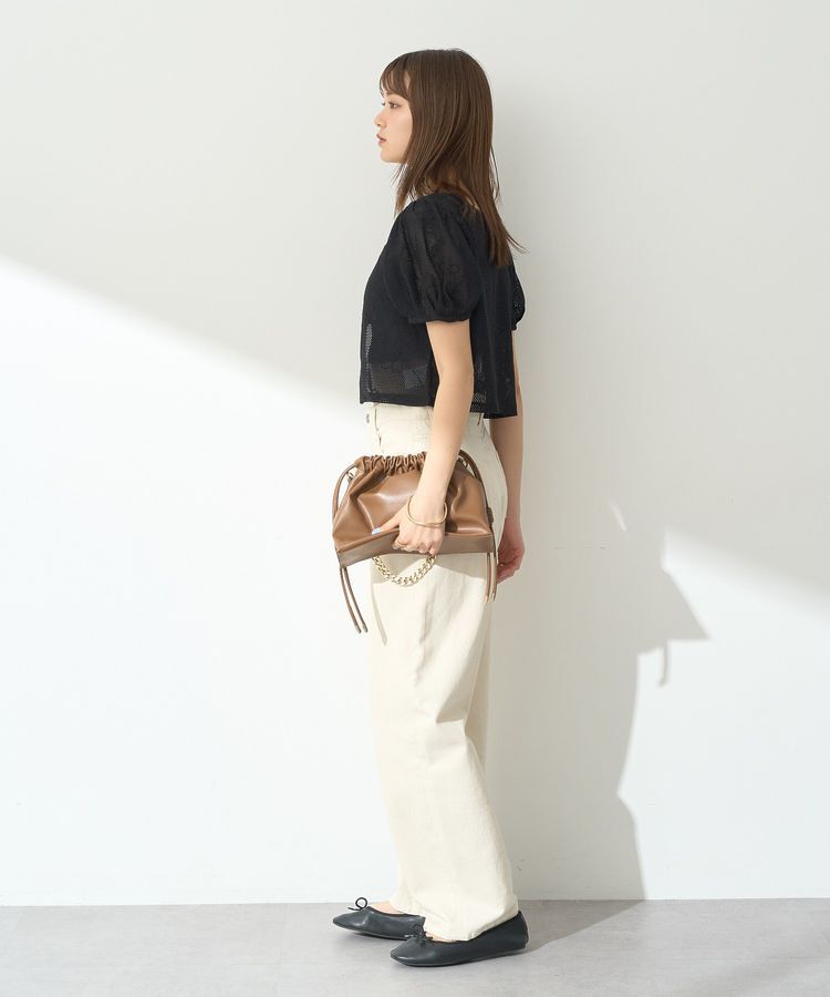 earth music&ecology「フラワーコード刺繍カーディガン」|カーディガン|