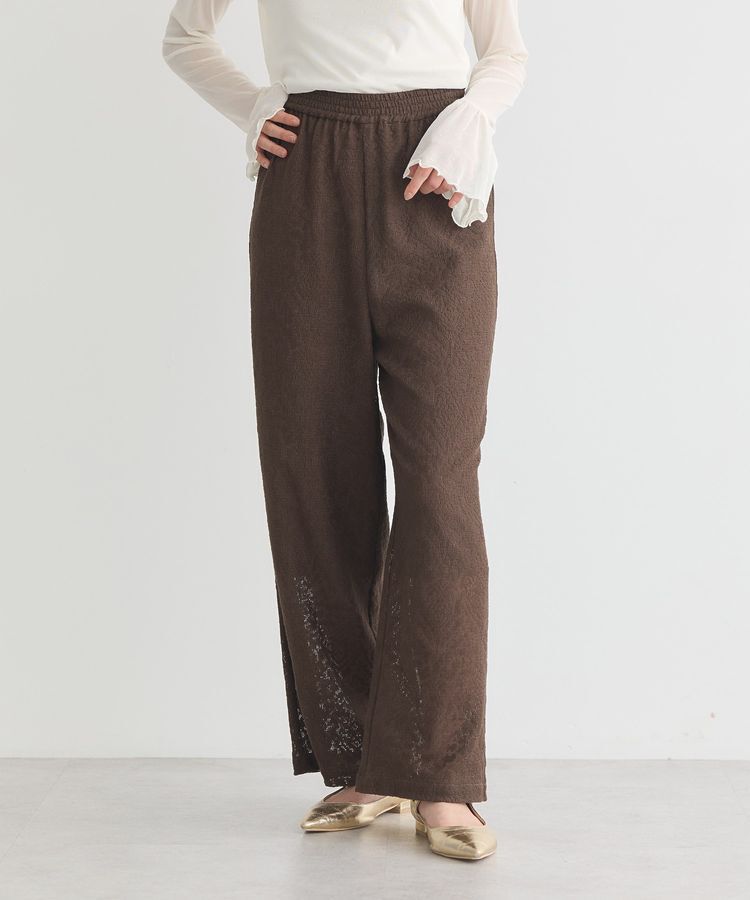 earth music&ecology「レースイージーパンツ」|その他|