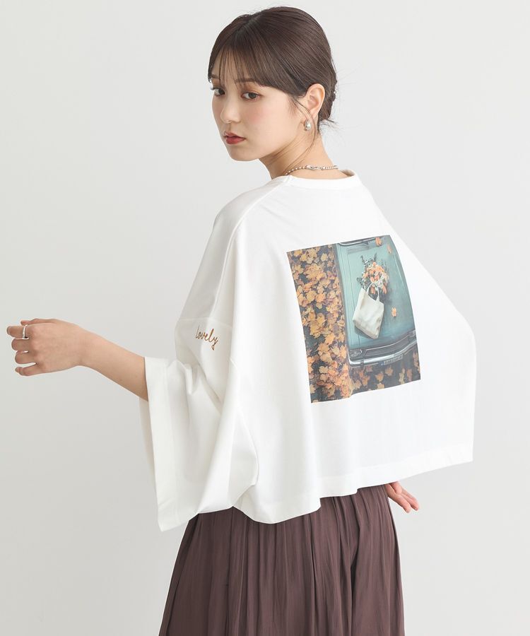 earth music&ecology「アソートプリントワイドTee」|Tシャツ・カットソー|