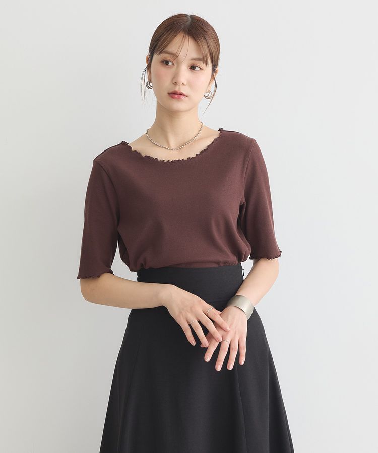 earth music&ecology「リブメロープルオーバー」|Tシャツ・カットソー|