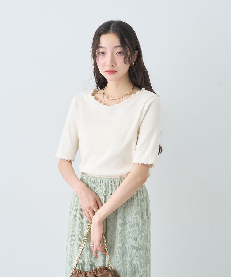 earth music&ecology「リブメロープルオーバー」|Tシャツ・カットソー|