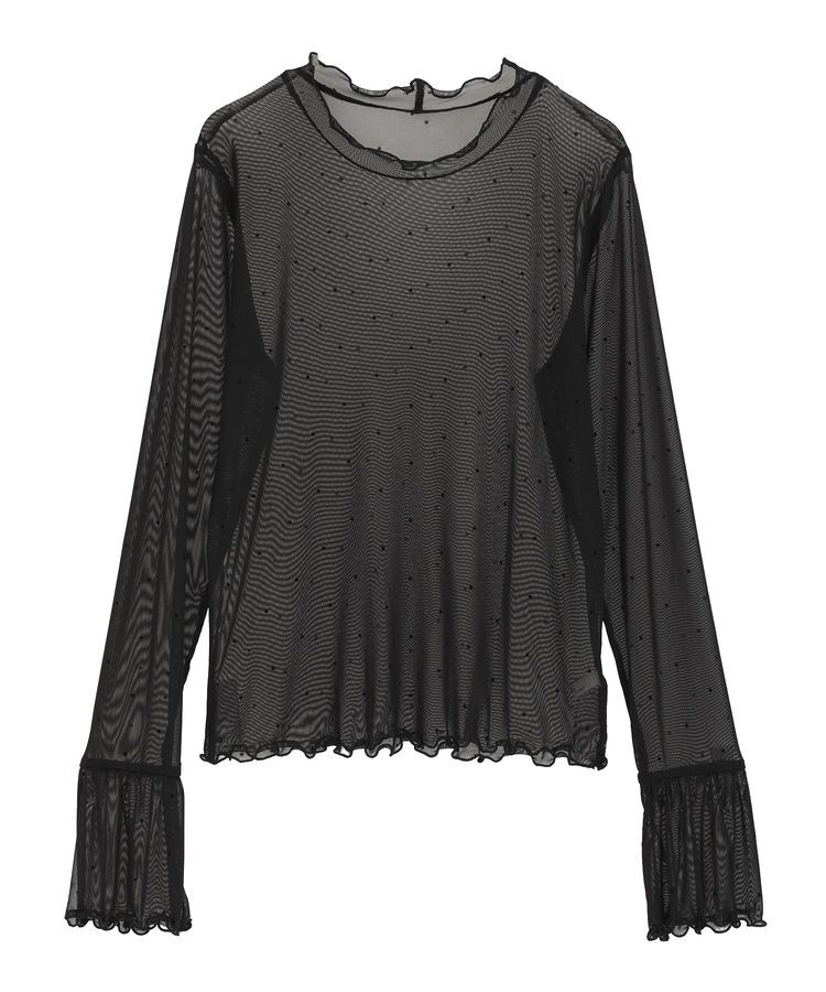 earth music&ecology「フロッキードットメロープルオーバー」|Tシャツ・カットソー|