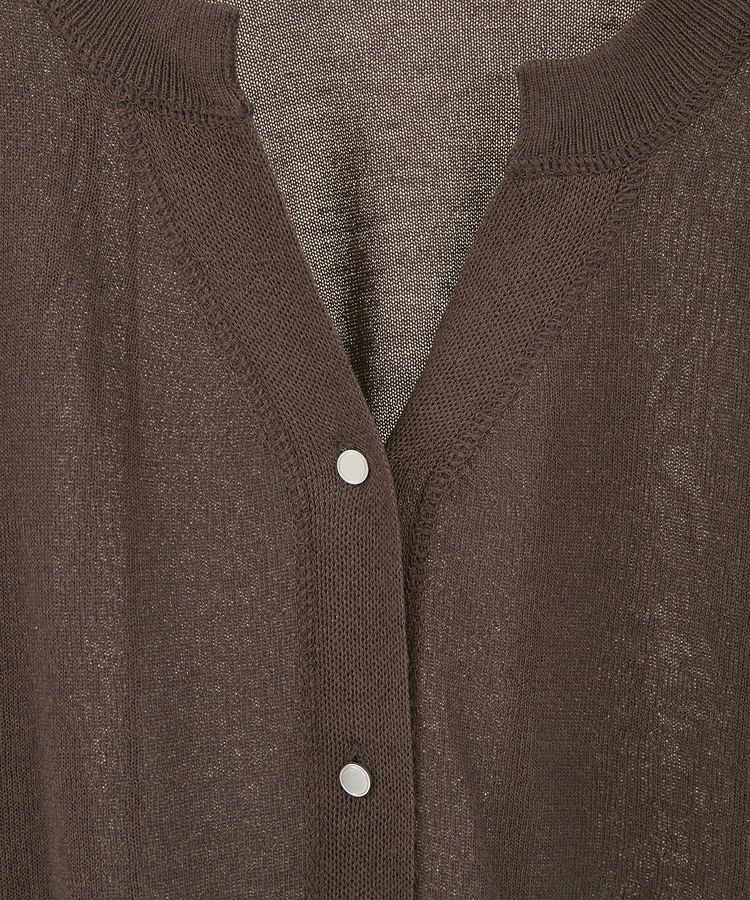 earth music&ecology「キーネックシアーカーディガン」|カーディガン|