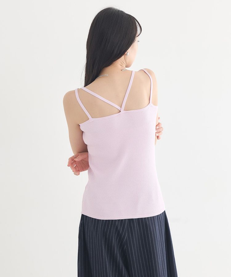 earth music&ecology「SET2点クロスニット＋キャミソール」|ニット・セーター|