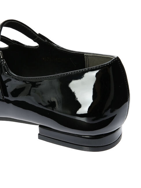  「【WEB限定】ダブルストラップローヒールパンプス」|パンプス|