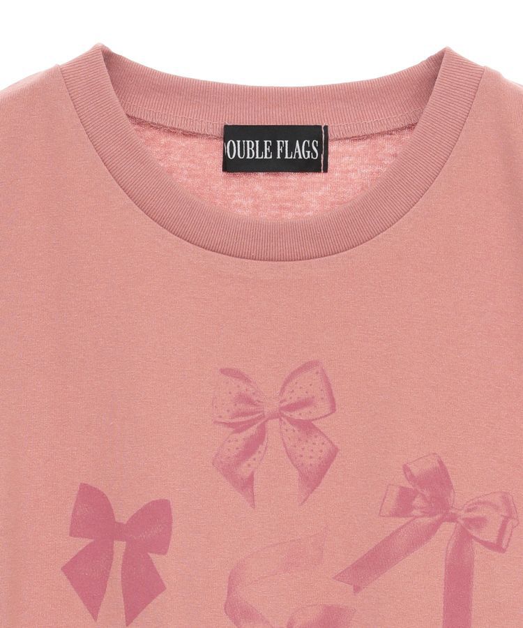 Green Parks「・DOUBLE FLAGS リボンpt TEE」|Tシャツ・カットソー|