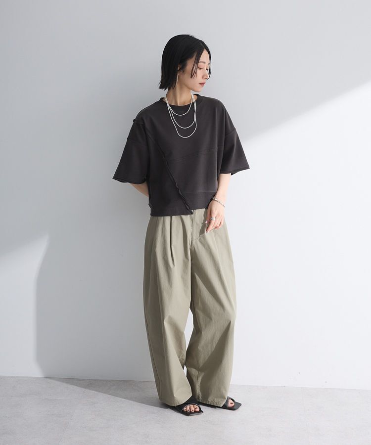 Green Parks「・ELENCARE DUE キリカエウラケプルオーバー」|スウェット・ジャージ|