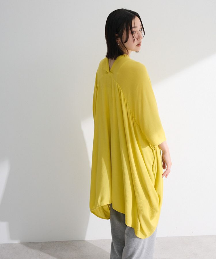 Green Parks「レーヨンクレープチュニック」|チュニック|