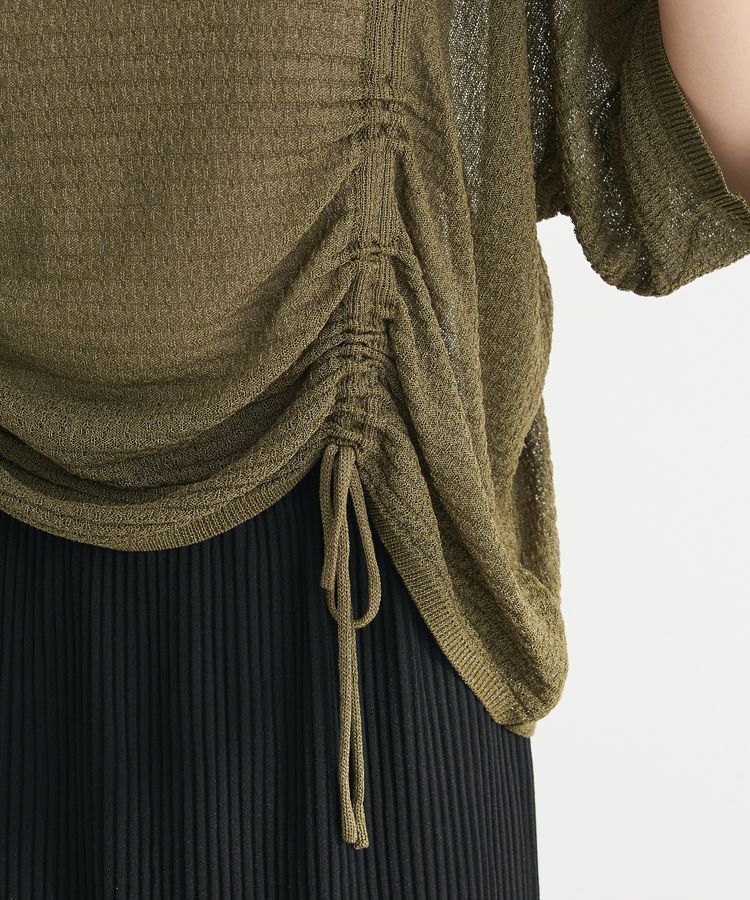 Green Parks「・ELENCARE DUE シャーリングシアーニット」|ニット・セーター|