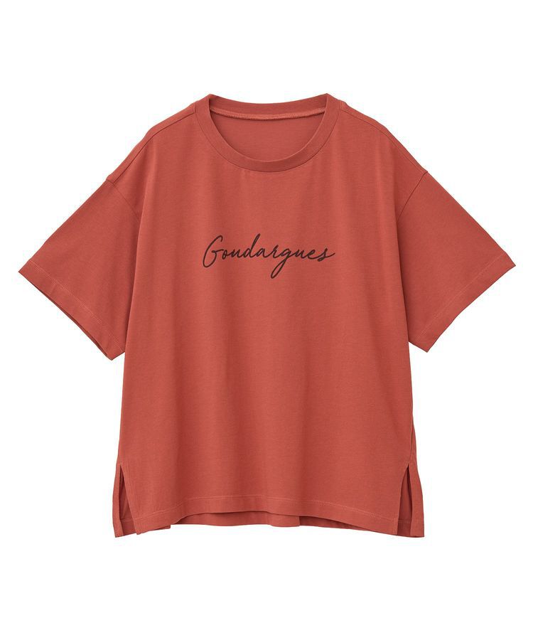 Green Parks「フロッキー筆記体ロゴボックスTシャツ」|Tシャツ・カットソー|