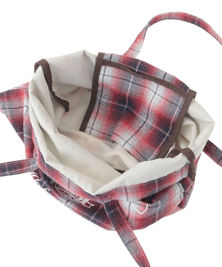 Green Parks「SPALDING別注 ネルチェックバッグ」|トートバッグ|