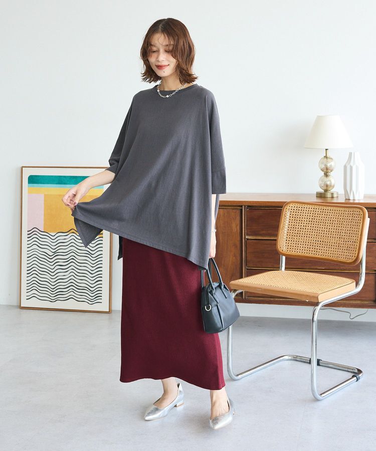 Green Parks「スラブカットチュニック」|チュニック|