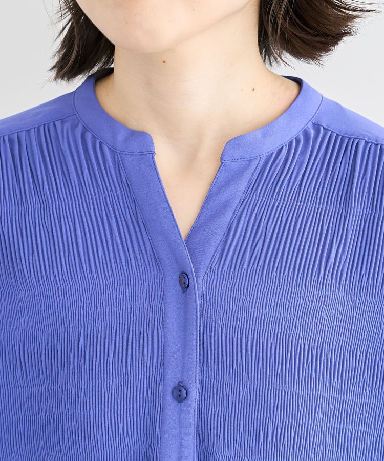 armonia「マジョリカプリーツスキッパーブラウス」|シャツ・ブラウス|