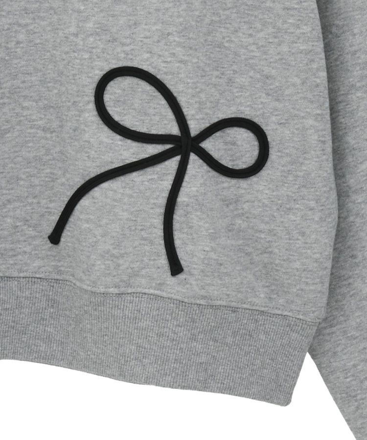 Green Parks「・swing by リボンコード刺繍スウェット」|スウェット・ジャージ|