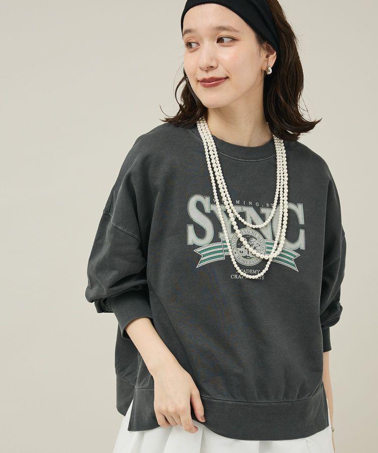 Green Parks「アソートカレッジロゴ裏毛プルオーバー」|スウェット・ジャージ|