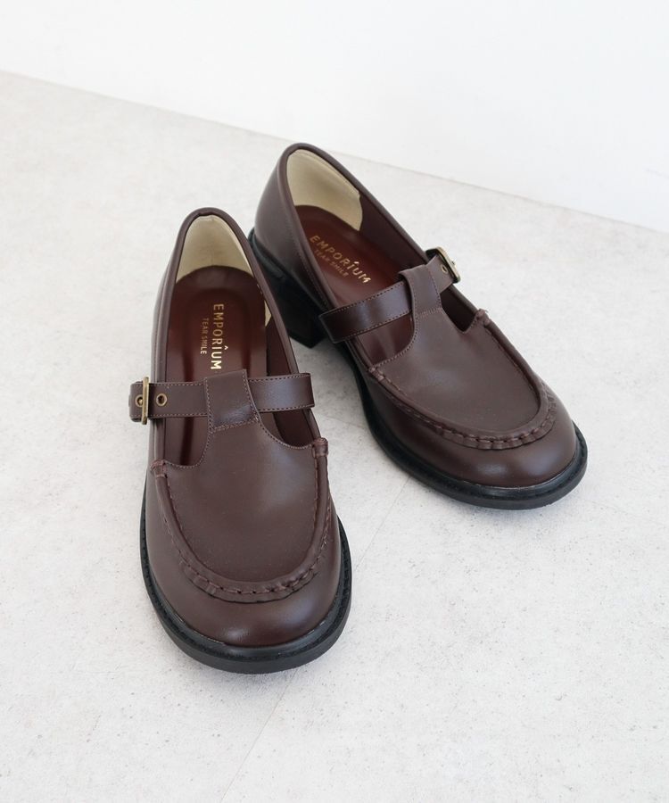 armonia「ETS.Tストラップローファー」|ローファー|Dark Brown
