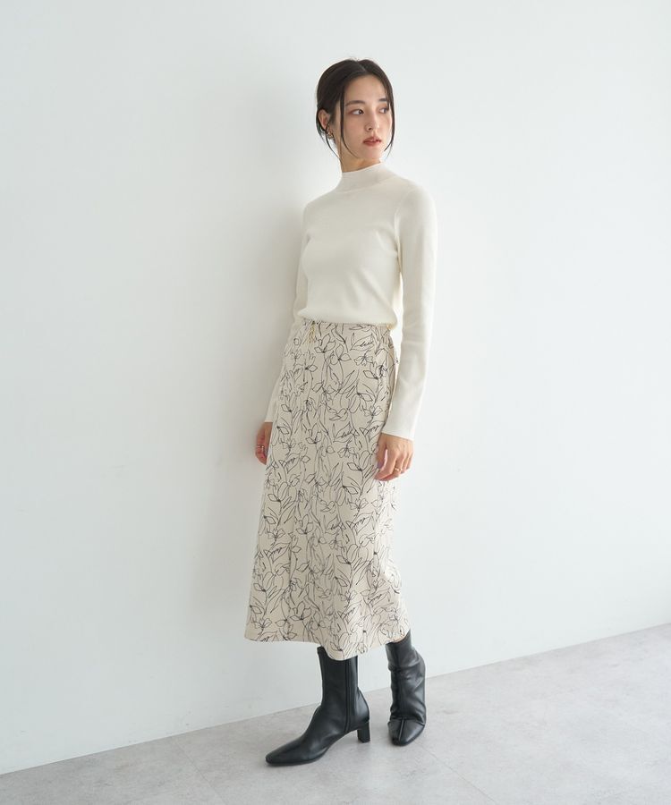 YECCA VECCA「ハイネックリブニット」|ニット・セーター|