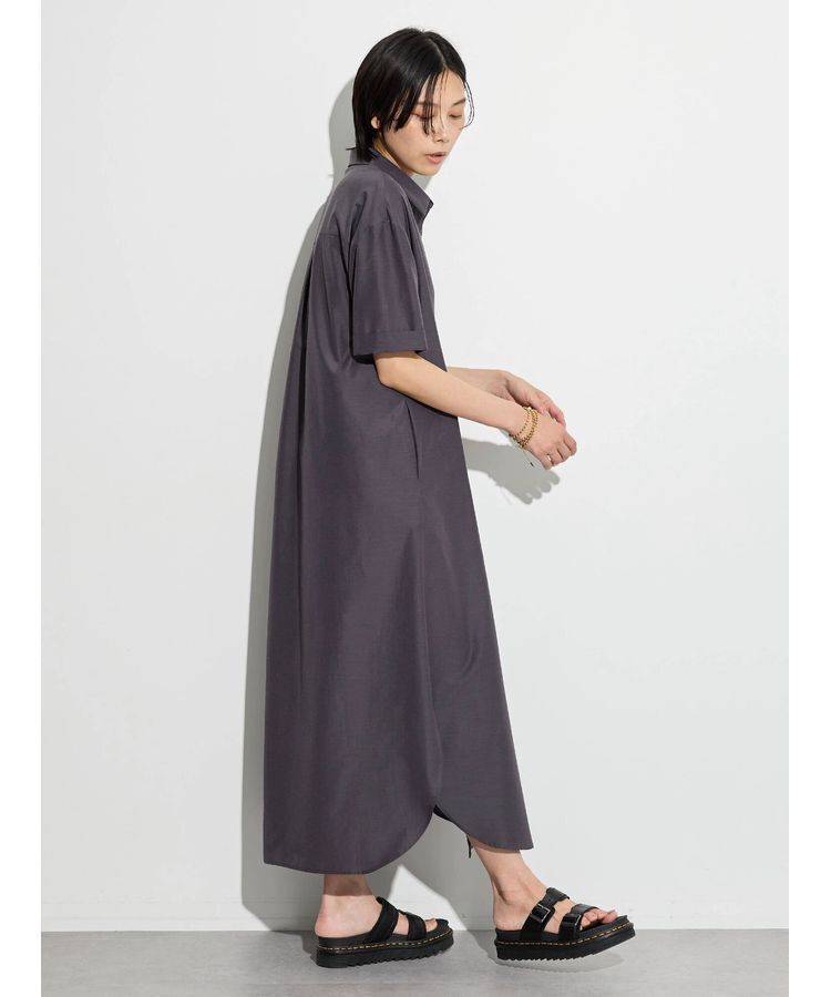 GARAGE OF GOOD CLOTHING「ハーフスリーブロングワンピース」|ワンピース|