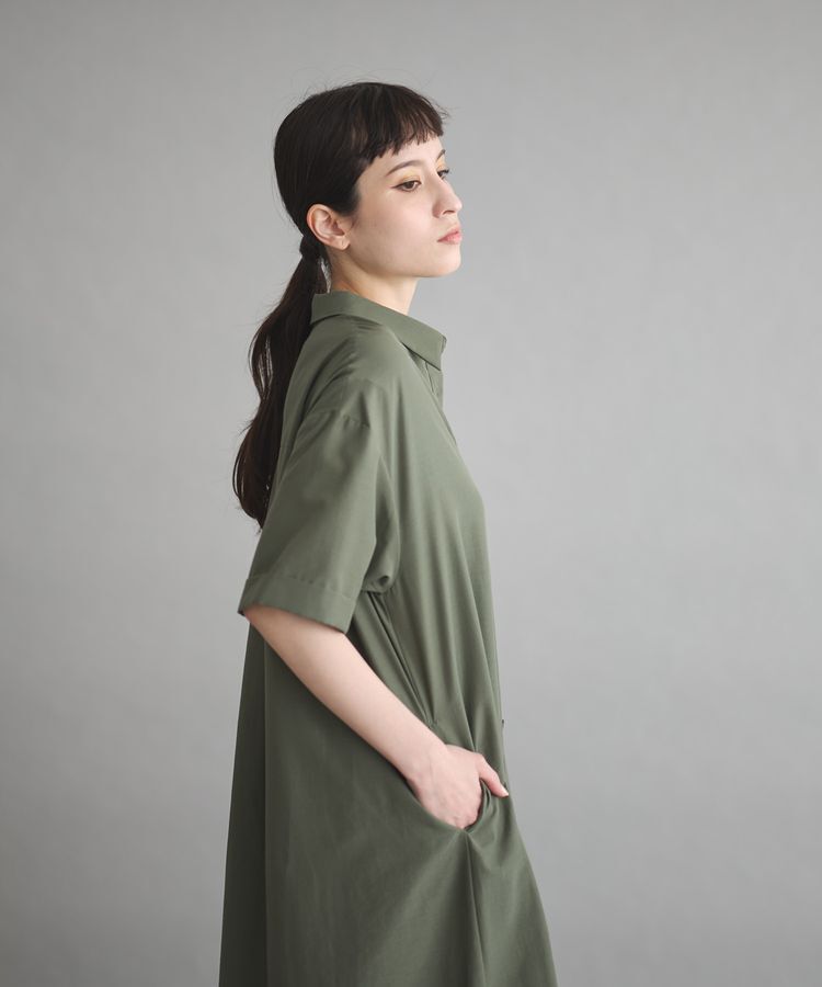 GARAGE OF GOOD CLOTHING「ハーフスリーブロングワンピース」|ワンピース|