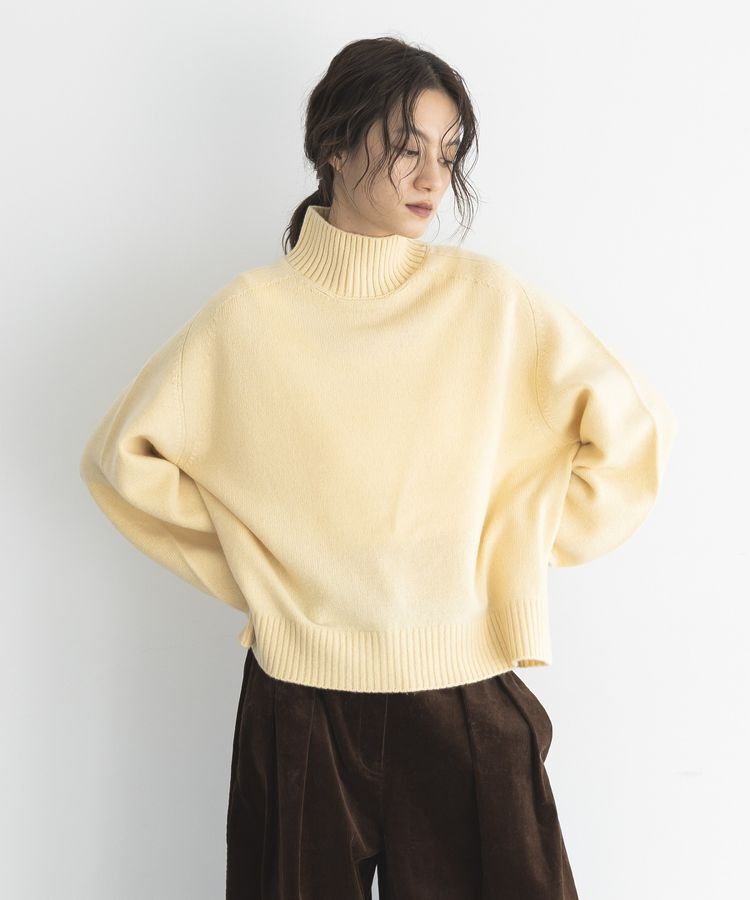GARAGE OF GOOD CLOTHING「【日本製】カシミア混タートルプルオーバー」|ニット・セーター|