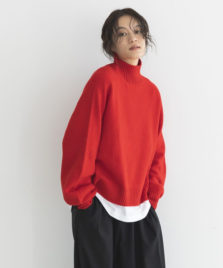 GARAGE OF GOOD CLOTHING「【日本製】カシミア混タートルプルオーバー」|ニット・セーター|