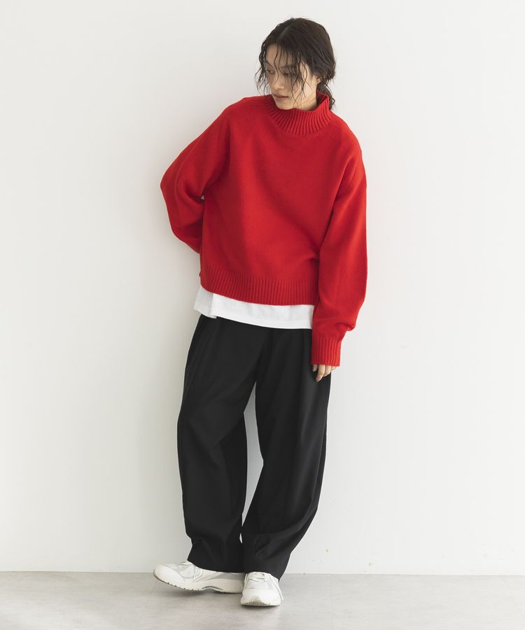 GARAGE OF GOOD CLOTHING「【日本製】カシミア混タートルプルオーバー」|ニット・セーター|