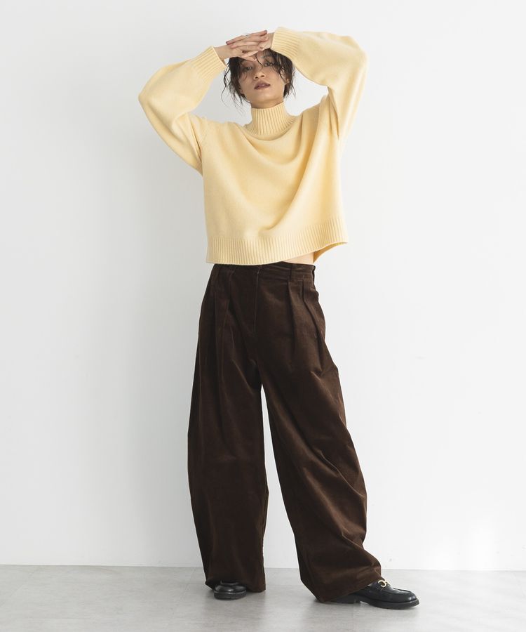 GARAGE OF GOOD CLOTHING「【日本製】カシミア混タートルプルオーバー」|ニット・セーター|