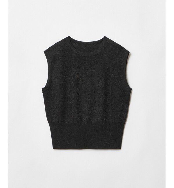 LOULOU WILLOUGHBY「【LOULOU WILLOUGHBY】リブコルセットラメプルオーバー」|その他|