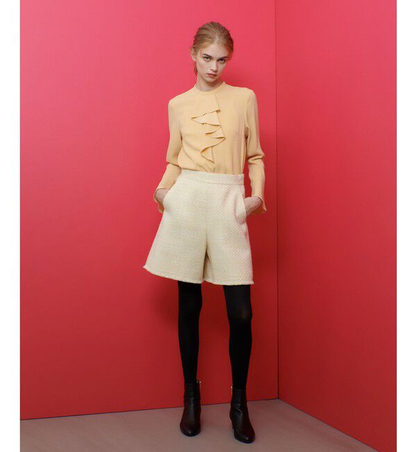 LOULOU WILLOUGHBY「【LOULOU WILLOUGHBY】ジオリカラメツイードショートパンツ」|その他|