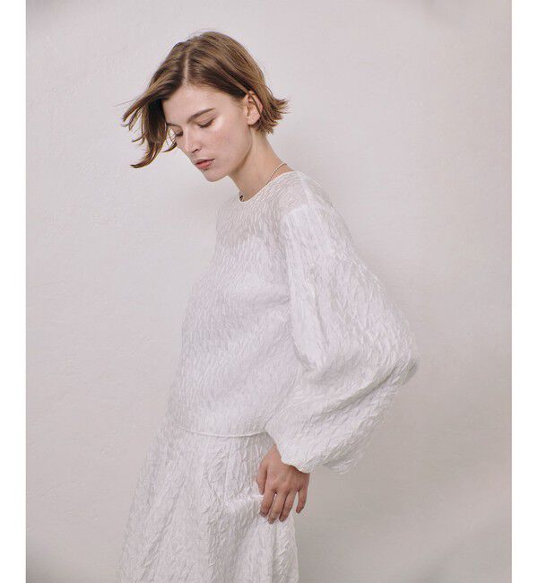 allureville「フクレジャガードブラウス」|シャツ・ブラウス|