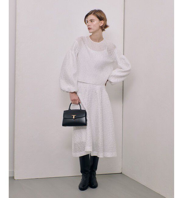 allureville「フクレジャガードブラウス」|シャツ・ブラウス|