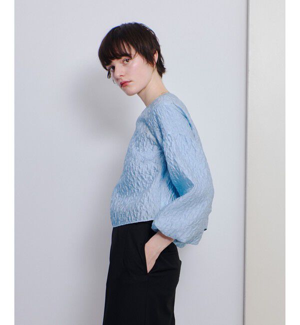 allureville「フクレジャガードブラウス」|シャツ・ブラウス|