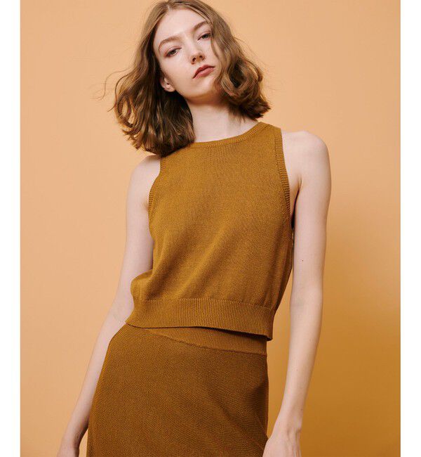 allureville「ハイゲージペーパーヤーンアメスリプルオーバー」|ニット・セーター|